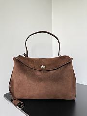 Balenciaga Rodeo Handbag Large Dark Brown 40x30x13cm - 1
