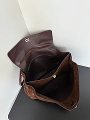 Balenciaga Rodeo Handbag Large Dark Brown 40x30x13cm - 5