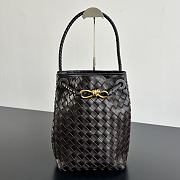 Bottega Veneta Andiamo Bucket Bag dark brown 25x18.5x11cm - 1