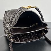 Bottega Veneta Andiamo Bucket Bag dark brown 25x18.5x11cm - 2