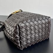 Bottega Veneta Andiamo Bucket Bag dark brown 25x18.5x11cm - 3