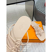 Hermès Mykonos Sandal Beige - 4