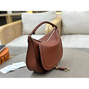 Chloé Marcie Large Hobo Bag In Smooth Calfskin 37x25x9.5cm - 3
