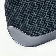 Gucci B Medium Shoulder Bag Black Suede - 49x46x4cm - 2