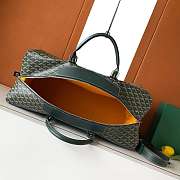 Goyard travel bag green 55x22x32cm - 5