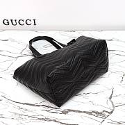 Gucci Marmont medium tote bag black 30x23x18cm - 2