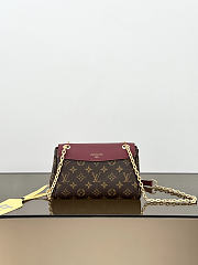 Louis Vuitton Saint Germain BB Bag wine 24x17x9cm - 5