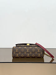 Louis Vuitton Saint Germain BB Bag wine 24x17x9cm - 3