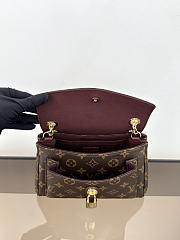 Louis Vuitton Saint Germain BB Bag wine 24x17x9cm - 2