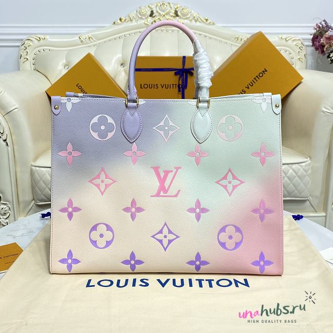 Louis Vuitton Onthego GM pastel 2022 M46076   - 1