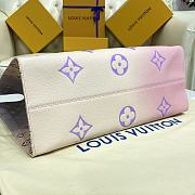 Louis Vuitton Onthego GM pastel 2022 M46076   - 4