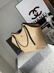 Chanel Shopping Bag in Beige - 55x35x13cm - 3