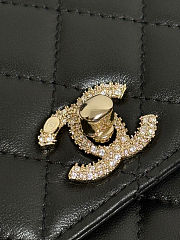 Chanel Woc Top Handle black Lambskin 19cm - 2