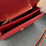 Valentino Garavani Vain VLOGO Leather Shoulder Bag 24x16x8cm - 5