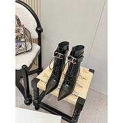 Dior CD Buckle Lace-Up Ankle Boots 8cm - 2