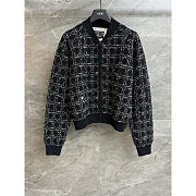 Dior Macrocannage Bomber Jacket Black  - 1