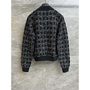 Dior Macrocannage Bomber Jacket Black  - 3
