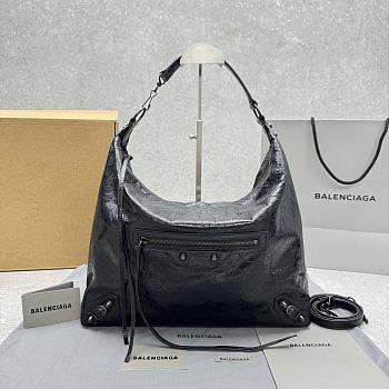 Balenciaga Le City Hobo Bag Medium in black 37x35x11cm