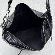 Balenciaga Le City Hobo Bag Medium in black 37x35x11cm - 5