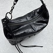 Balenciaga Le City Hobo Bag Medium in black 37x35x11cm - 4