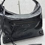 Balenciaga Le City Hobo Bag Medium in black 37x35x11cm - 2
