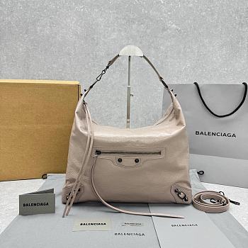 Balenciaga Le City Hobo Bag Medium in beige 37x35x11cm