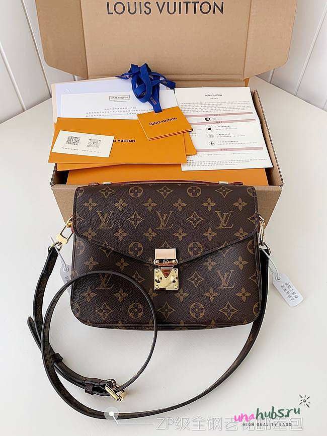 Louis Vuitton M40780 Monogram Pochette Metis Messenger - 1