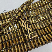 YSL EVENING bag in crystals 18x7.5x2.5cm - 2