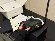 Unahubs Chanel Preppy Coco Bowling Bag Black Caviar 21cm - 5