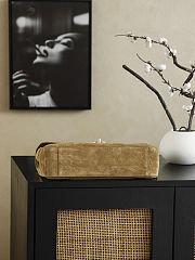 Unahubs Chanel New Flap Bag Matthieu Suede Brown 33x18x8cm - 3