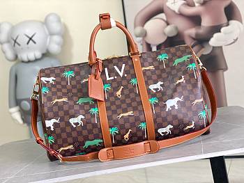 Unahubs Louis Vuitton New 2026 The Darjeeling Limited Keepall 50x29x23cm
