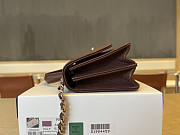 Unahubs Chanel 25c Woc Dark Brown Caviar 19cm - 3