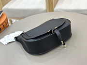 Unahubs Chloé Marcie Large Hobo Bag Black 37x25x9.5cm - 3