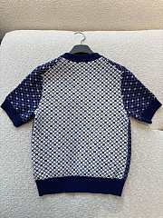 Dior Short-Sleeved Sweater Wool Blend  - 3