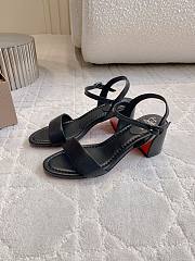 Christian Louboutin Miss Jane Sandal Black 55mm Sandals - 4