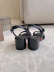 Christian Louboutin Miss Jane Sandal Black 55mm Sandals - 3