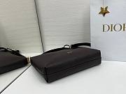 Dior Medium Diorly Bag Brown Flat 31.5x25x8cm - 2