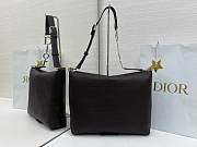 Dior Medium Diorly Bag Brown Flat 31.5x25x8cm - 3
