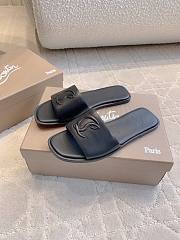 Unahubs Christian Louboutin Black slides - 3