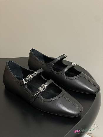 Hermes Lilia ballet flat Black