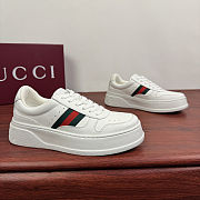 Gucci Chunky Trainers In White Leather Sneaker - 1