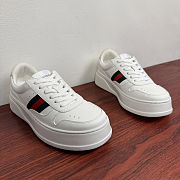 Gucci Chunky Trainers In White Leather Sneaker - 2