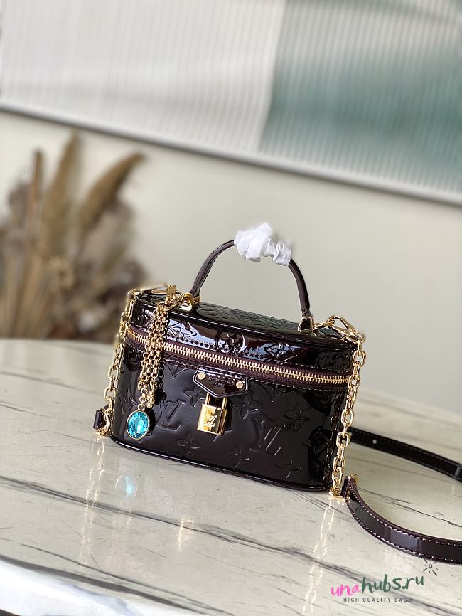 Unahubs Louis Vuitton Vanity Chain Pouch Datewood 19x11.5x16.5cm - 1