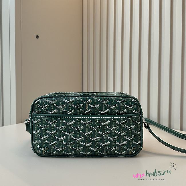 Unahubs Goyard camera bag green 22x6.5x13cm - 1