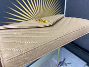 YSL Classic Cassandre Chain Wallet Grain leather 22.5x14x4cm - 4