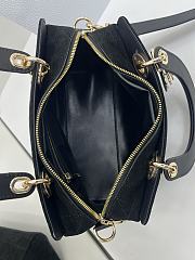 Dior Lady black Cannage handbag 25x17x14cm - 5
