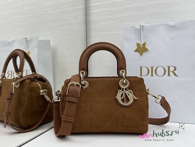 Dior Lady Light Brown Cannage handbag 25x17x14cm - 1