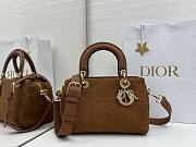 Dior Lady Light Brown Cannage handbag 25x17x14cm - 1