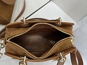 Dior Lady Light Brown Cannage handbag 25x17x14cm - 5