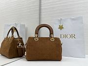Dior Lady Light Brown Cannage handbag 25x17x14cm - 4